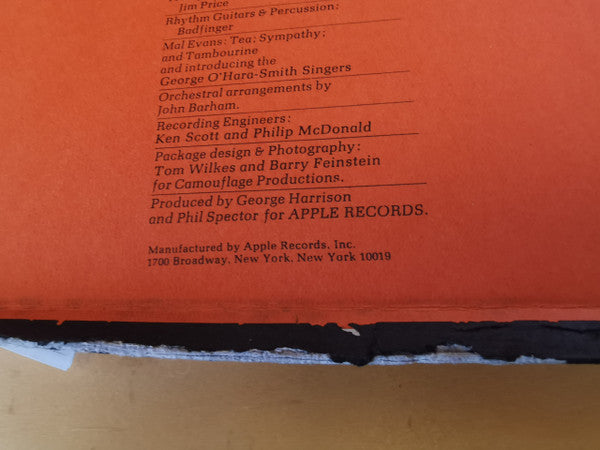 George Harrison : All Things Must Pass (3xLP, Album + Box)