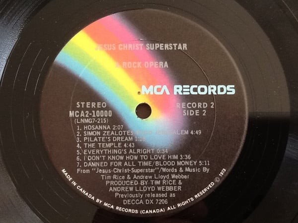 Various, Andrew Lloyd Webber And Tim Rice : Jesus Christ Superstar (2xLP, Album, RE + Box)
