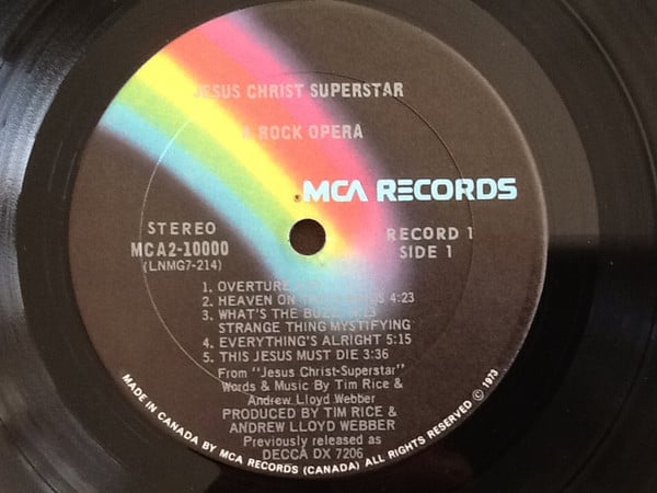Various, Andrew Lloyd Webber And Tim Rice : Jesus Christ Superstar (2xLP, Album, RE + Box)