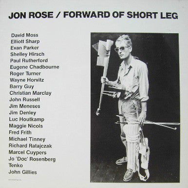 Jon Rose : Forward Of Short Leg (LP, Album)