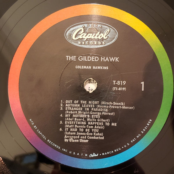 Coleman Hawkins : The Gilded Hawk (LP, Album, RE, Scr)