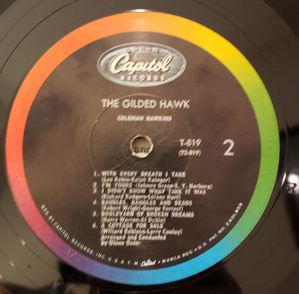 Coleman Hawkins : The Gilded Hawk (LP, Album, RE, Scr)