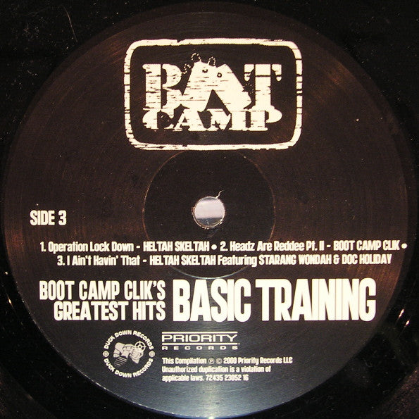 Boot Camp Clik : Boot Camp Clik's Greatest Hits - Basic Training (2xLP, Comp)