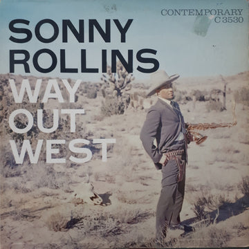 Sonny Rollins : Way Out West (LP, Album, Mono, RP)