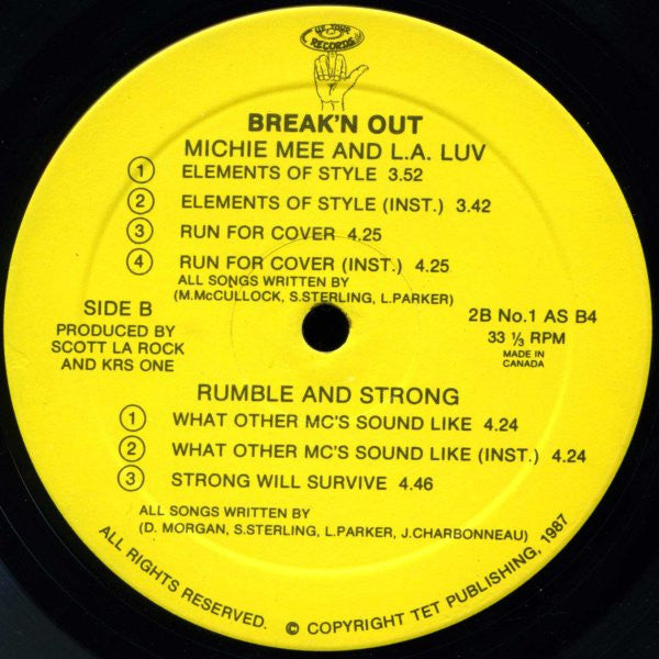 Various : Break'n Out (LP, Comp)