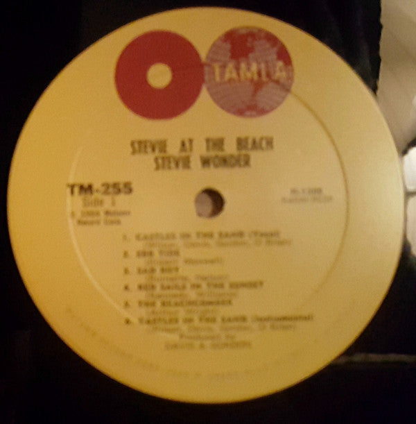 Stevie Wonder : Stevie At The Beach (LP, Album, Mono, Hol)