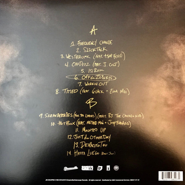 J.I.D : DiCaprio 2 (LP, Album, Ltd, Cle)