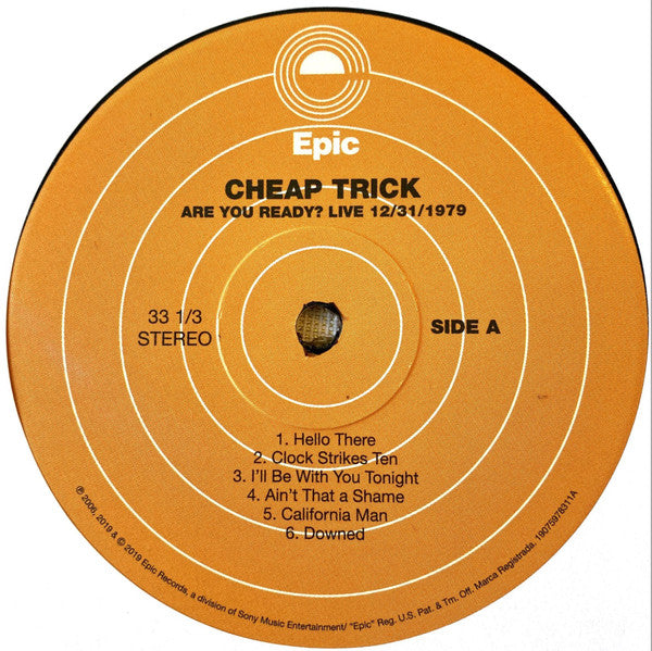 Cheap Trick : Are You Ready? Live 12/31/1979 (2xLP, Album, RSD, Ltd)