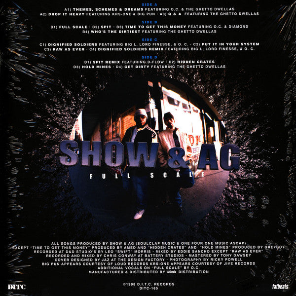 Showbiz & A.G. : Full Scale  (2xLP, Album, RE)