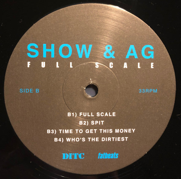 Showbiz & A.G. : Full Scale  (2xLP, Album, RE)