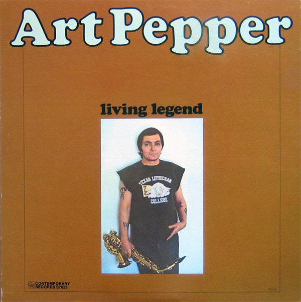 Art Pepper : Living Legend (LP, Album)