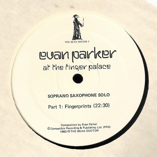 Evan Parker : At The Finger Palace (LP, Album)