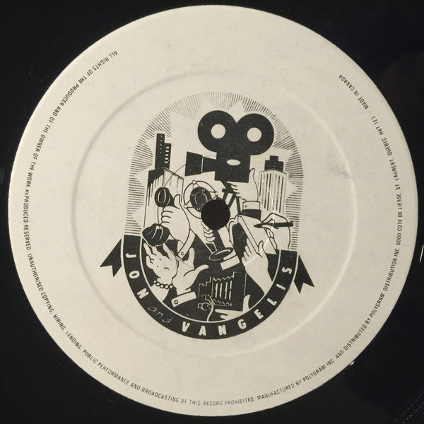 Jon & Vangelis : The Friends Of Mr Cairo (LP, Album)