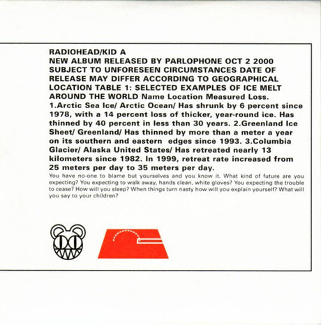 Radiohead : Idioteque (12", Single, Promo, W/Lbl)