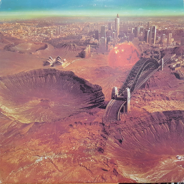 Midnight Oil : Red Sails In The Sunset (LP, Album, RE)