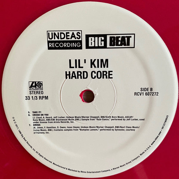Lil' Kim : Hard Core (2xLP, Album, Club, Ltd, Num, RE, Pin)