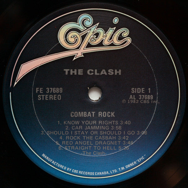 The Clash : Combat Rock (LP, Album, RE)