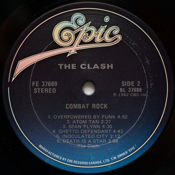The Clash : Combat Rock (LP, Album, RE)