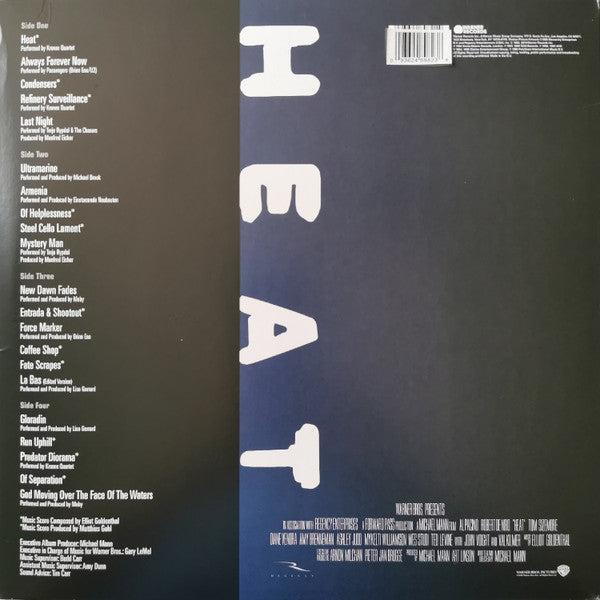 Various : Heat (Music From The Motion Picture) (2xLP, RE, Blu)