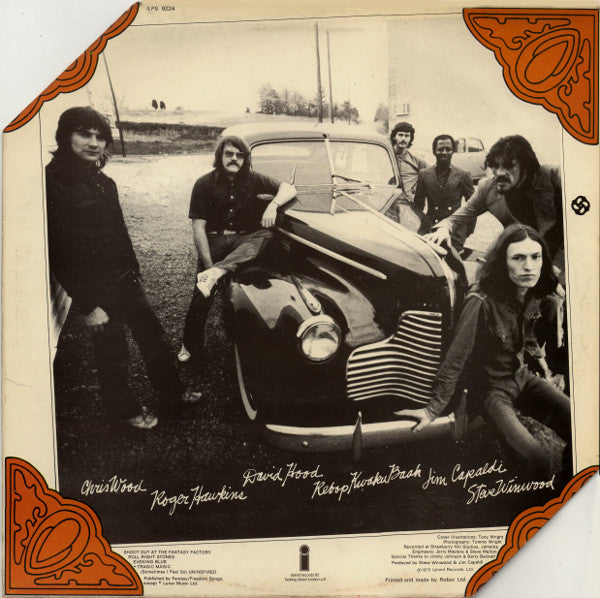 Traffic : Shoot Out At The Fantasy Factory (LP, Album)