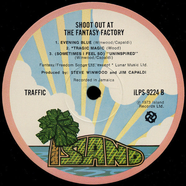 Traffic : Shoot Out At The Fantasy Factory (LP, Album)