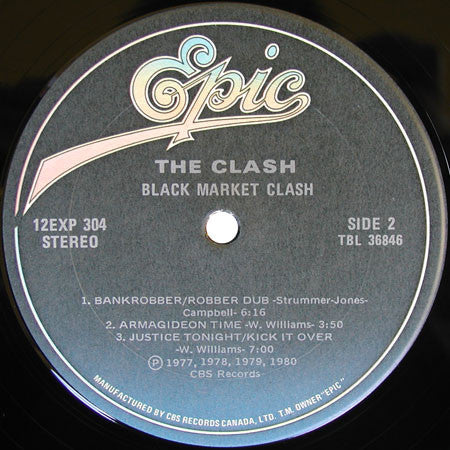 The Clash : Black Market Clash (LP, Comp)