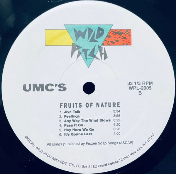 UMC'S : Fruits Of Nature (LP, Album, RE)