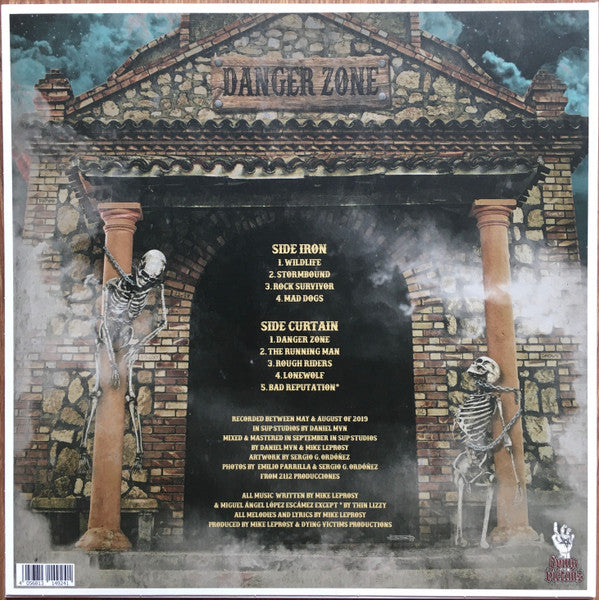 Iron Curtain (8) : Danger Zone (LP, Album)