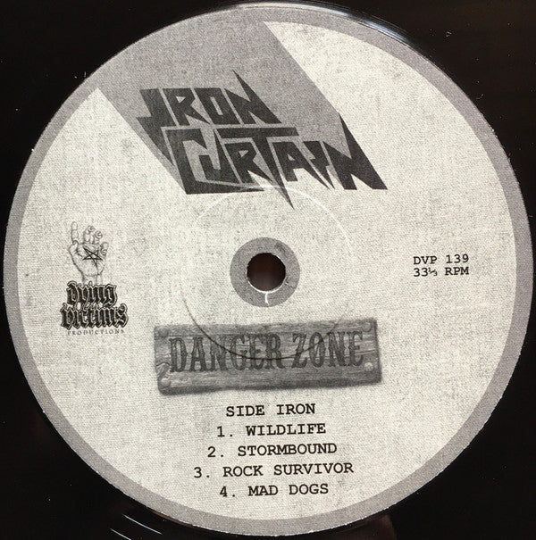 Iron Curtain (8) : Danger Zone (LP, Album)