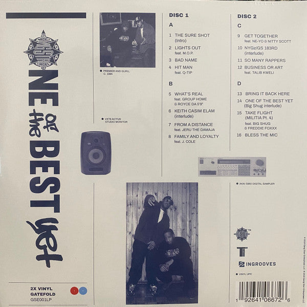 Gang Starr : One Of The Best Yet (2xLP, Album, Gat)