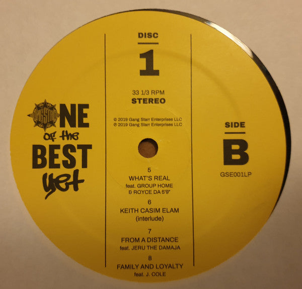 Gang Starr : One Of The Best Yet (2xLP, Album, Gat)