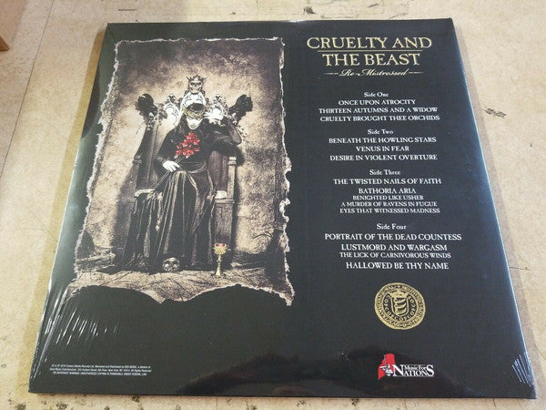 Cradle Of Filth : Cruelty And The Beast (Re-Mistressed) (2xLP, Album, RE, RM, Bon)