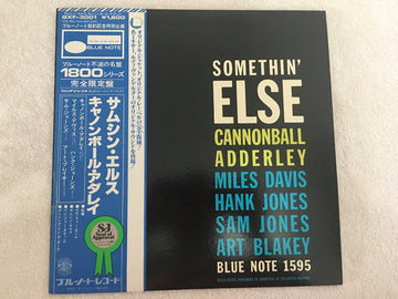 Cannonball Adderley : Somethin' Else (LP, Album, Promo, RE)