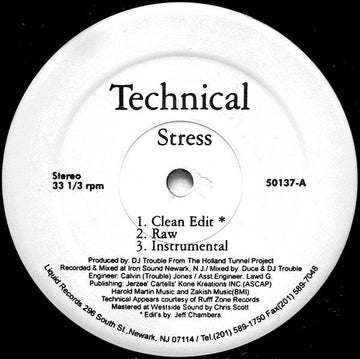 Technical : Stress (12")