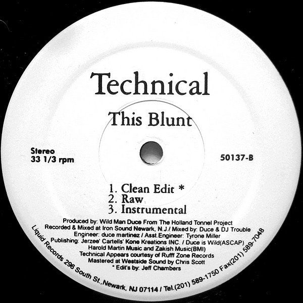 Technical : Stress (12")