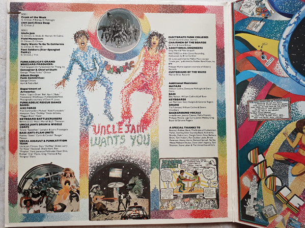 Funkadelic : Uncle Jam Wants You (LP, Album, Jac)