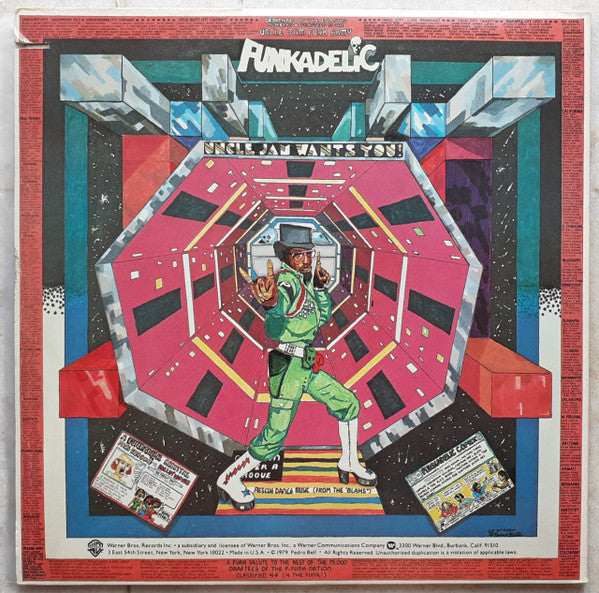 Funkadelic : Uncle Jam Wants You (LP, Album, Jac)