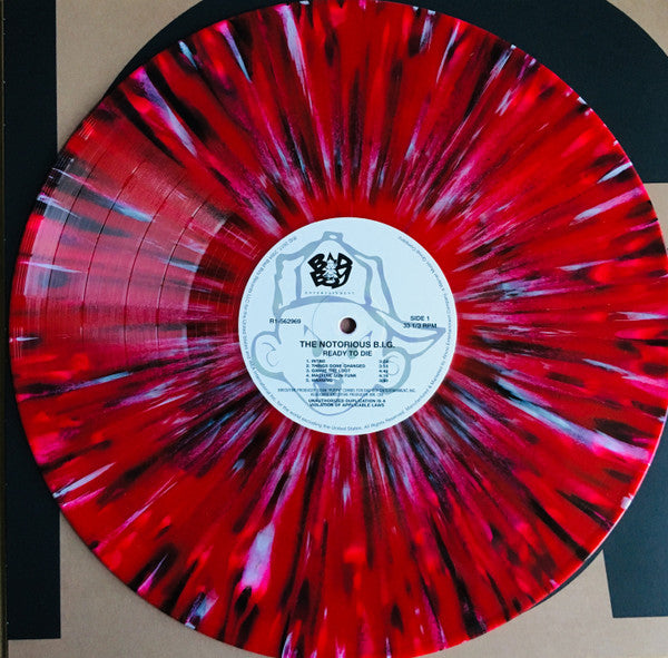 Notorious B.I.G. : Ready To Die (LP, Red + LP, Whi + Album, Club, RE, RM, RP)