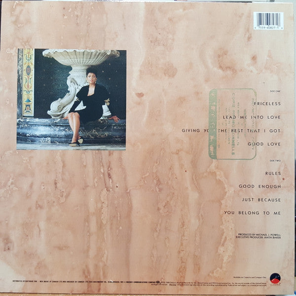 Anita Baker : Giving You The Best That I Got (LP, Album)