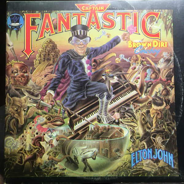 Elton John : Captain Fantastic And The Brown Dirt Cowboy (LP, Album, Gat)