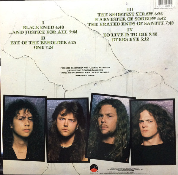 Metallica : ...And Justice For All (2xLP, Album)