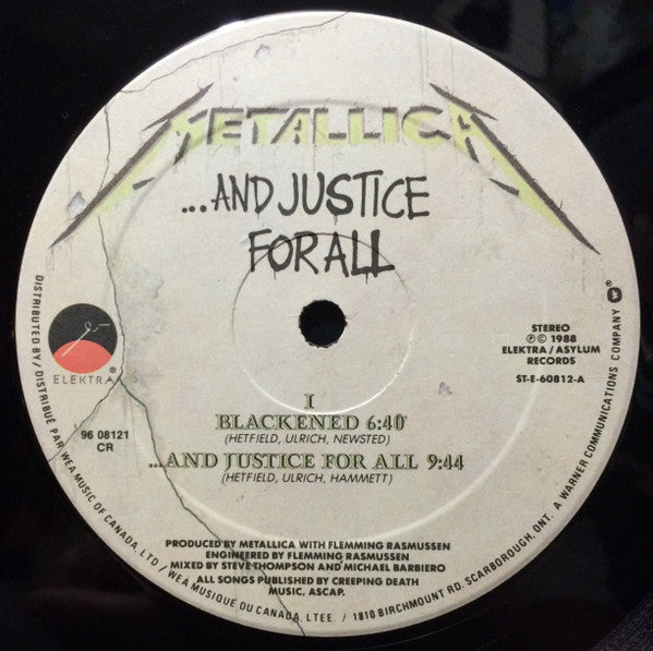 Metallica : ...And Justice For All (2xLP, Album)