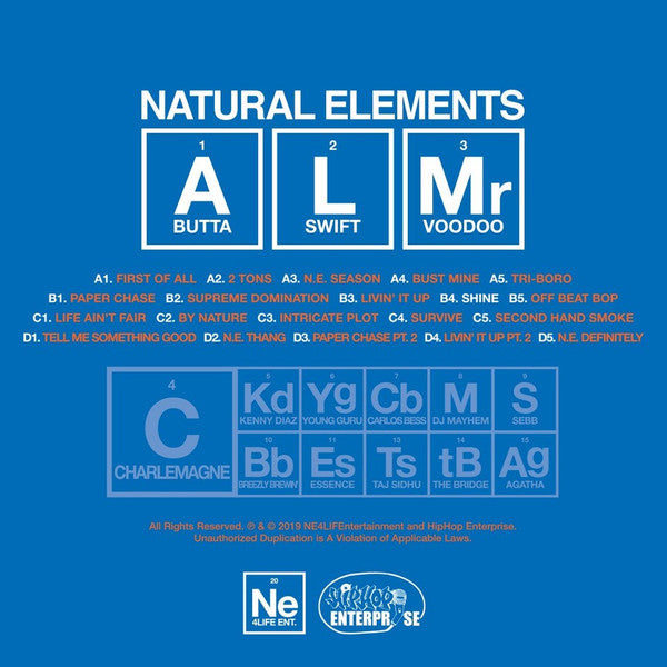 Natural Elements : 1999: 20 Year Anniversary (2xLP, Ltd, Num, RE, Gat)