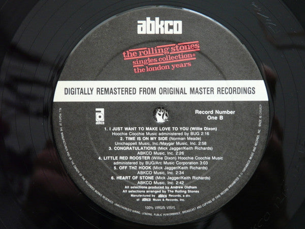 The Rolling Stones : Singles Collection - The London Years (4xLP, Comp + Box, RM)