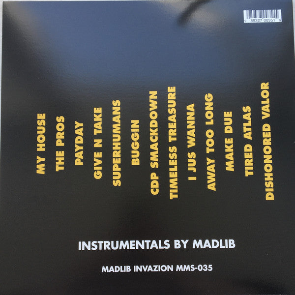 The Professionals (12) : The Professionals (Instrumentals) (LP, Album)