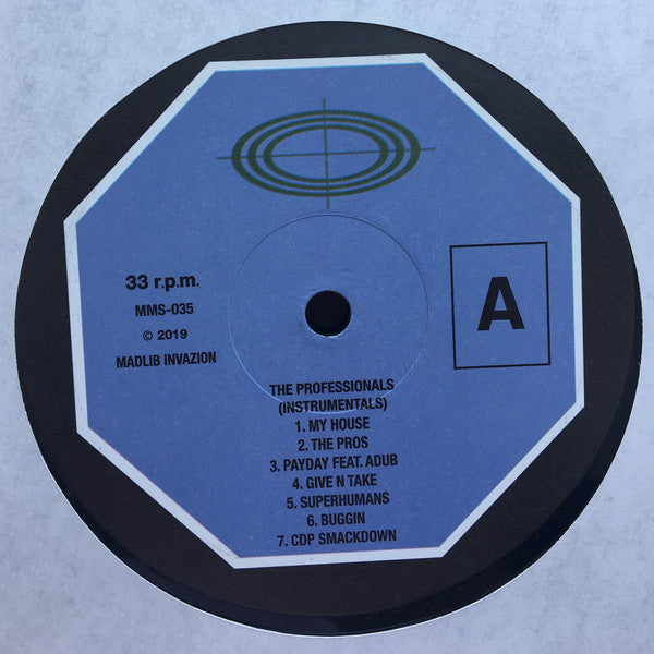The Professionals (12) : The Professionals (Instrumentals) (LP, Album)