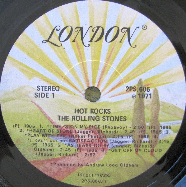 The Rolling Stones : Hot Rocks 1964-1971 (2xLP, Comp, RE)