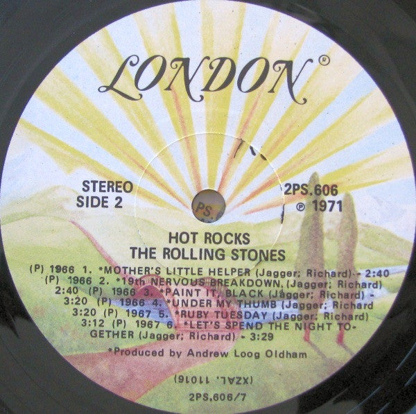 The Rolling Stones : Hot Rocks 1964-1971 (2xLP, Comp, RE)