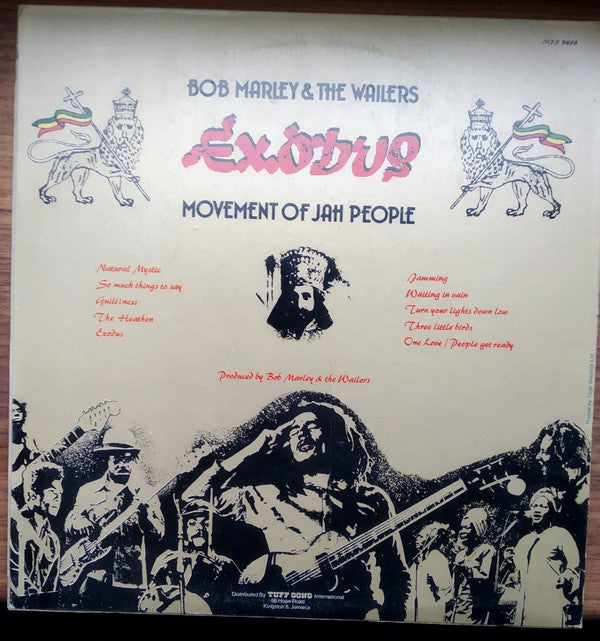 Bob Marley & The Wailers : Exodus (LP, Album)