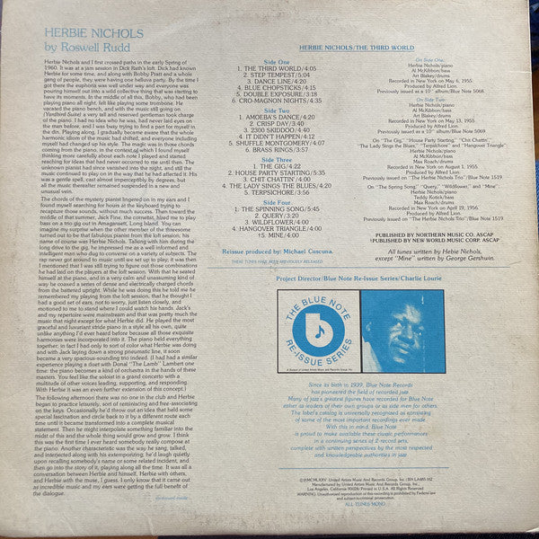 Herbie Nichols : The Third World (2xLP, Comp, Mono)